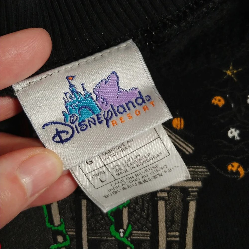 Vintage Disneyland Haunted Mansion Nightmare Before Christmas Sweatshirt - Picture 6 of 6